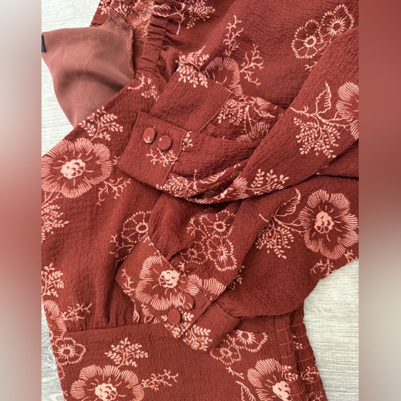 Madewell Preston Puff-Steve Top in Letterpress Floral Small - Picture 9 of 10